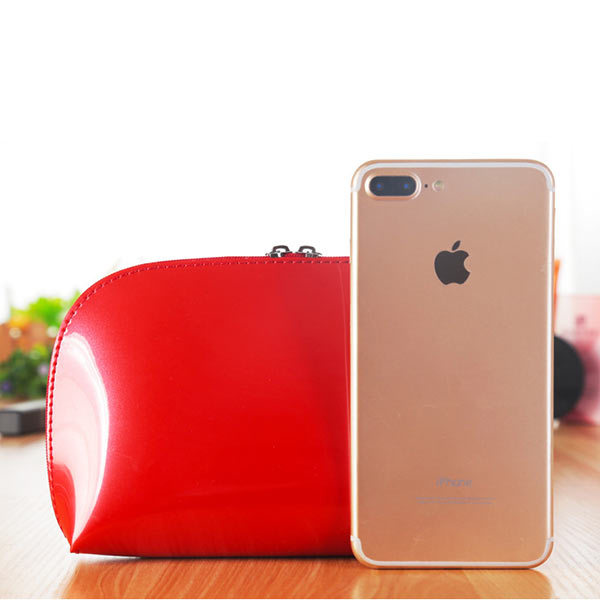 Honana HN-CB06 PU Cosmetic Storage Bag 10 Colors Portable Waterproof Travel Toiletry Makeup Bag 4 Honana HN-CB06 PU Cosmetic Storage Bag 10 Colors Portable Waterproof Travel Toiletry Makeup Bag - Image 4