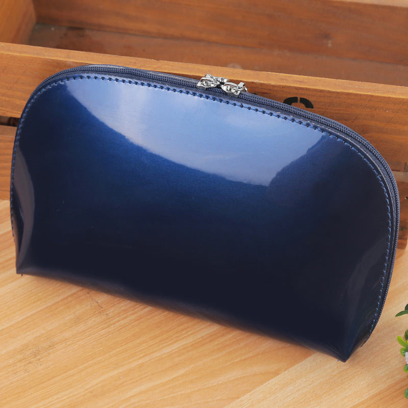 Honana HN-CB06 PU Cosmetic Storage Bag 10 Colors Portable Waterproof Travel Toiletry Makeup Bag 6 Honana HN-CB06 PU Cosmetic Storage Bag 10 Colors Portable Waterproof Travel Toiletry Makeup Bag - Image 6