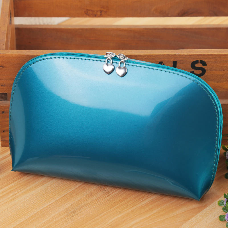 Honana HN-CB06 PU Cosmetic Storage Bag 10 Colors Portable Waterproof Travel Toiletry Makeup Bag 7 Honana HN-CB06 PU Cosmetic Storage Bag 10 Colors Portable Waterproof Travel Toiletry Makeup Bag - Image 7