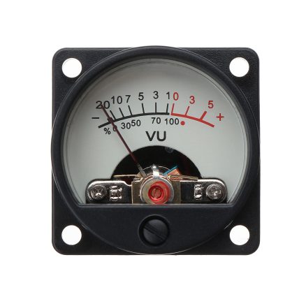 2 Pcs VU Meter Warm Backlight Recording Audio Level Amp With Driver Module 2