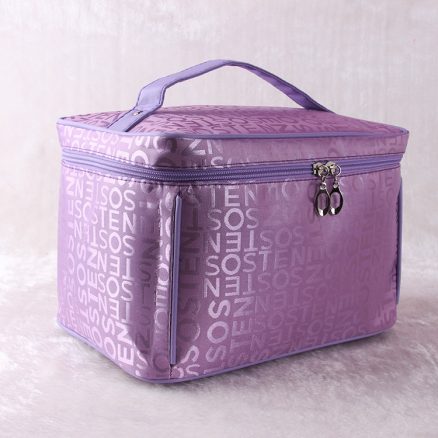 Women Cosmetic Bag Large Capacity Storage Handbag Travel Toiletry Bags Makeup Box 4