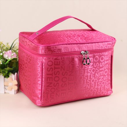Women Cosmetic Bag Large Capacity Storage Handbag Travel Toiletry Bags Makeup Box 7