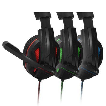 OVANN X2 3.5mm Stereo Headset with Microphone Volume Control for PC GAMING 2