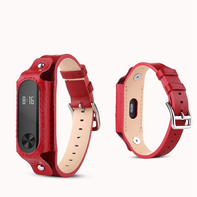 Colorful Leather Replacement Wrist Strap for Xiaomi Miband 2 Wristband 5 Colorful Leather Replacement Wrist Strap for Xiaomi Miband 2 Wristband - Image 5