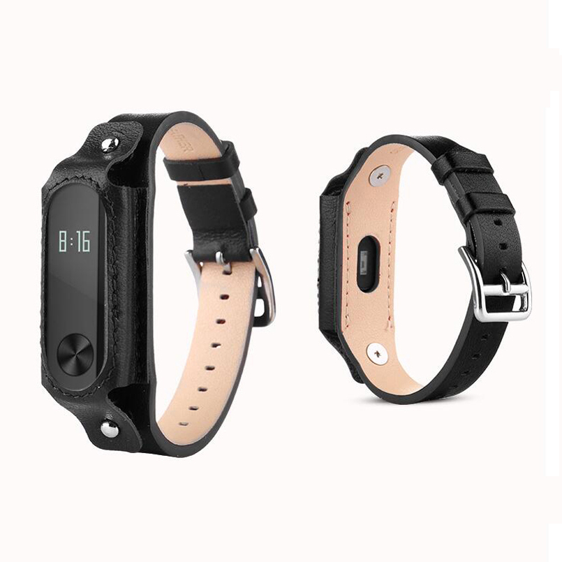 Colorful Leather Replacement Wrist Strap for Xiaomi Miband 2 Wristband 7 Colorful Leather Replacement Wrist Strap for Xiaomi Miband 2 Wristband - Image 7