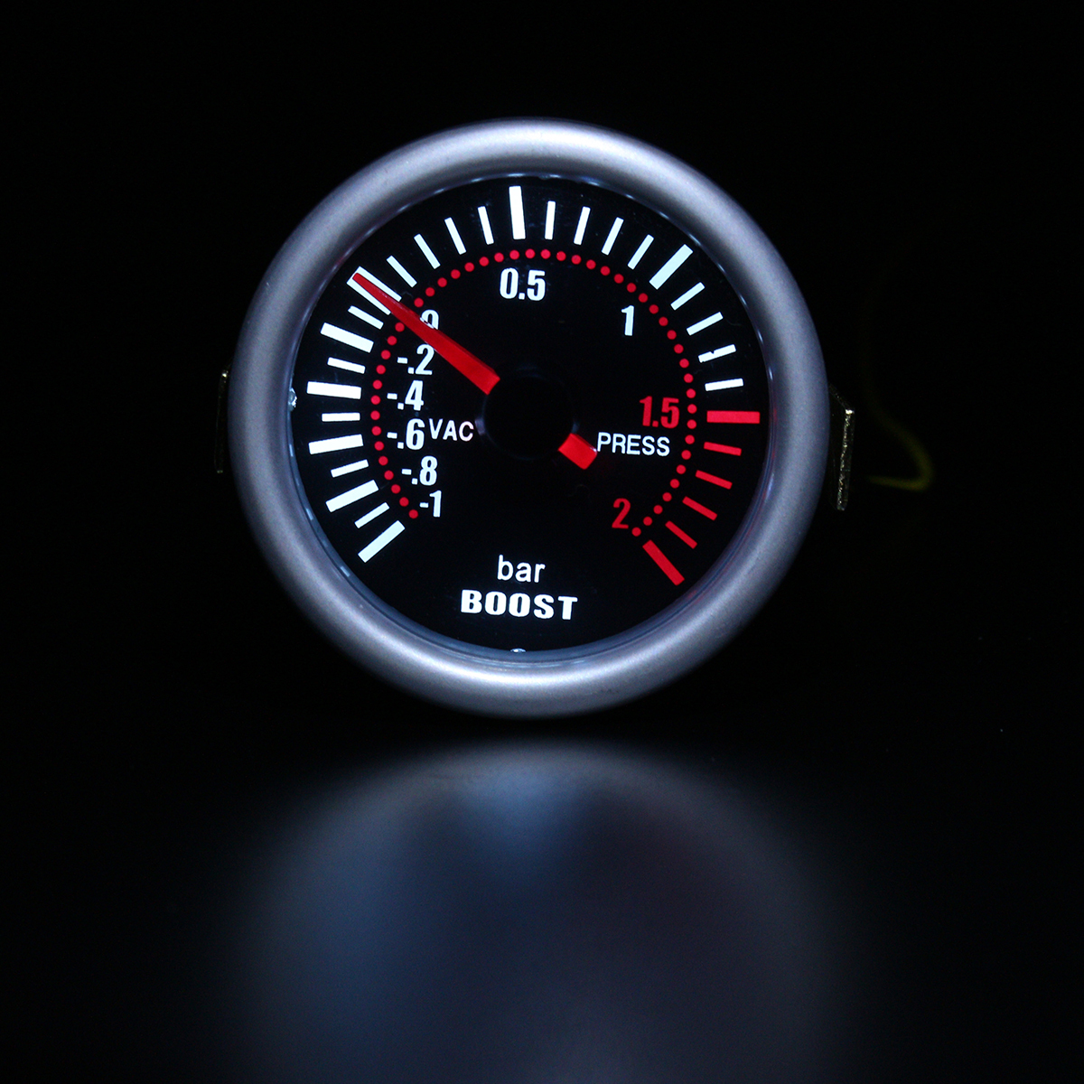 Universal 2 Inch 52mm Car Auto LED Digital Smoke Len Boost Bar Gauge Meter 12V 2 Universal 2 Inch 52mm Car Auto LED Digital Smoke Len Boost Bar Gauge Meter 12V - Image 2