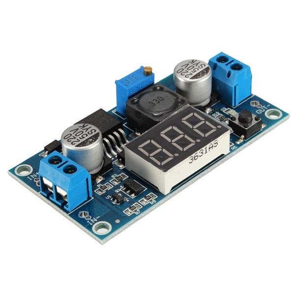 10Pcs LM2596 DC-DC Voltage Regulator Adjustable Step Down Power Supply Module With Display 2