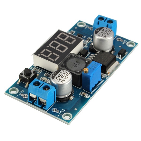 3Pcs LM2596 DC-DC Voltage Regulator Adjustable Step Down Power Supply Module With Display 1