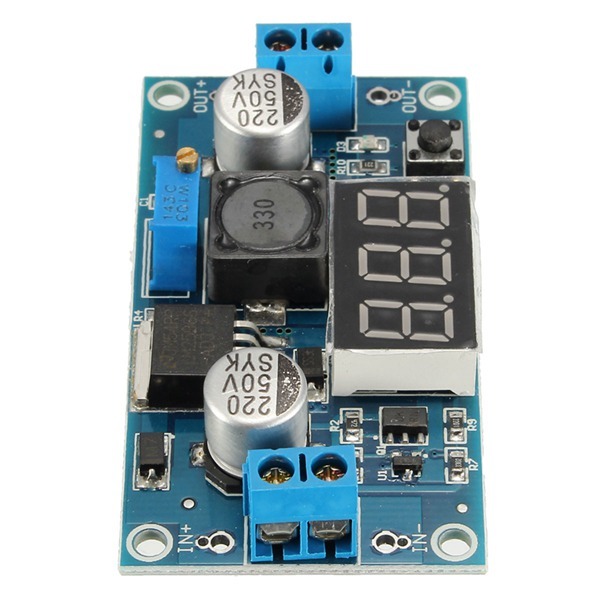 3Pcs LM2596 DC-DC Voltage Regulator Adjustable Step Down Power Supply Module With Display 2 3Pcs LM2596 DC-DC Voltage Regulator Adjustable Step Down Power Supply Module With Display - Image 2