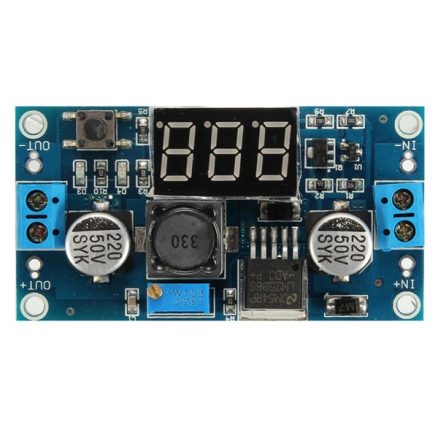 5Pcs LM2596 DC-DC Voltage Regulator Adjustable Step Down Power Supply Module With Display 1