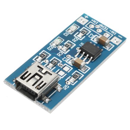 TP4056 1A Lithium Battery Charging Board Charger Module DIY Mini USB Port 1