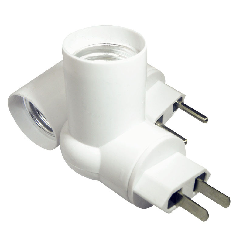 AC110-240V E27 Microwave Human Body Sensor Bulb Lamp Socket Holder EU US Plug 2 AC110-240V E27 Microwave Human Body Sensor Bulb Lamp Socket Holder EU US Plug - Image 2