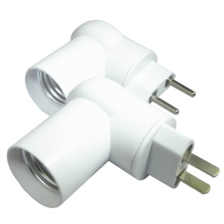 AC110-240V E27 Microwave Human Body Sensor Bulb Lamp Socket Holder EU US Plug 3
