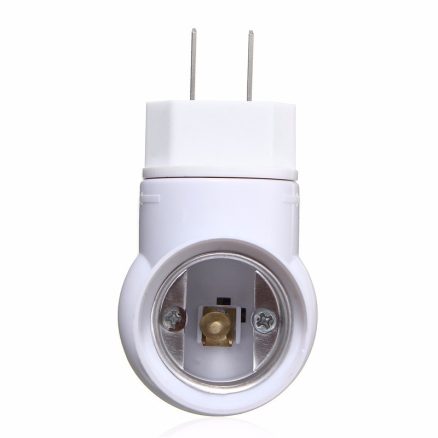 AC110-240V E27 Microwave Human Body Sensor Bulb Lamp Socket Holder EU US Plug 6