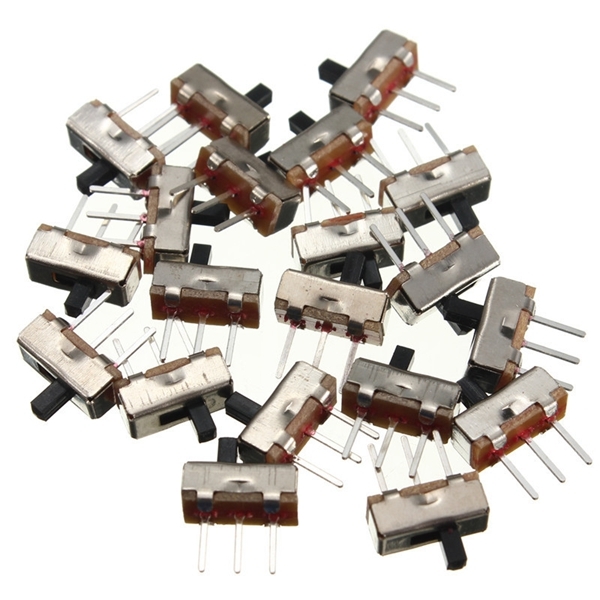 200pcs SS12D00G3 2 Position SPDT 1P2T 3 Pin PCB Panel Mini Vertical Slide Toggle Switch 3 200pcs SS12D00G3 2 Position SPDT 1P2T 3 Pin PCB Panel Mini Vertical Slide Toggle Switch - Image 3