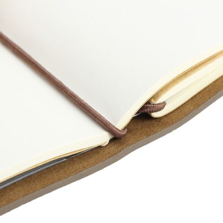 Vintage Leather Cover Notebook Diary Journals Agenda Blank Kraft Paper Sketchbook Handmade Gift 4