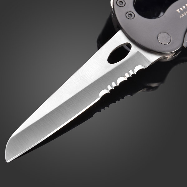 Multifunctional Camping Cutter Hanging Buckle 6 In 1 Tool Quick Release Buckle Buckle Folding Cutter 7 Multifunctional Camping Cutter Hanging Buckle 6 In 1 Tool Quick Release Buckle Buckle Folding Cutter - Image 7