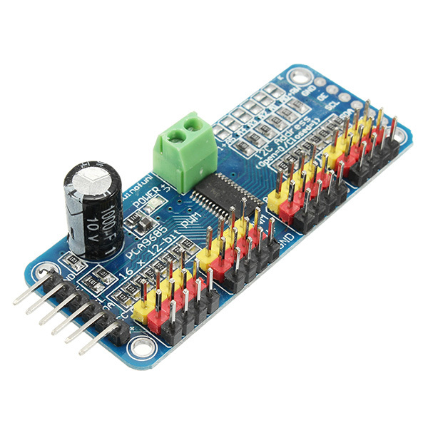 5Pcs PCA9685 16-Channel 12-bit PWM Servo Motor Driver I2C Module 2 5Pcs PCA9685 16-Channel 12-bit PWM Servo Motor Driver I2C Module - Image 2