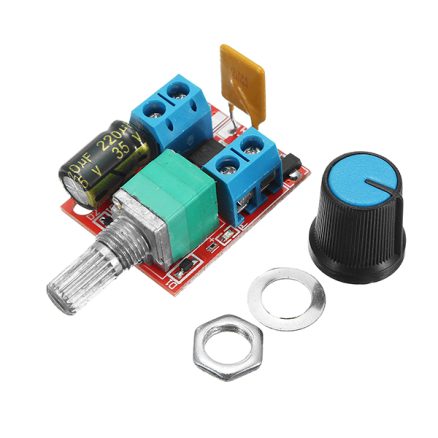 5V-30V DC PWM Speed Controller Mini Electrical Motor Control Switch LED Dimmer Module 1