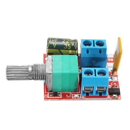 5V-30V DC PWM Speed Controller Mini Electrical Motor Control Switch LED Dimmer Module 3