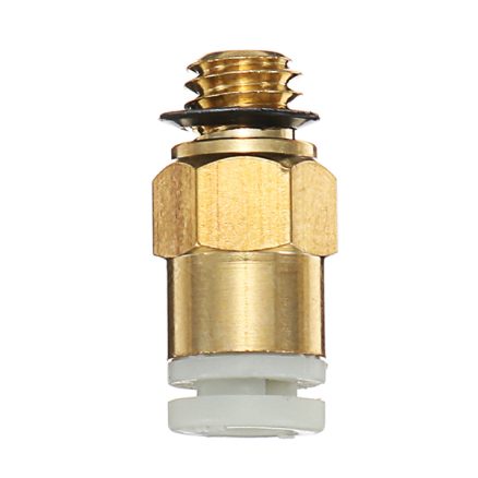 Creality 3D?® 5PCS 3D Printer M6 Thread Nozzle Brass Pneumatic Connector Quick Joint For Remote Extruder 4
