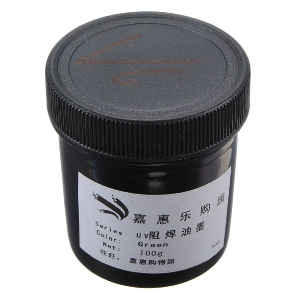 100g PCB UV Curable Solder Mask Repairing Paint Anti-Corrosion 1 100g PCB UV Curable Solder Mask Repairing Paint Anti-Corrosion