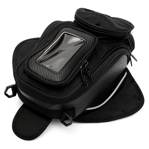 Motorcycle Oil Fuel Tank Bag Magnetic Multi Layer Black Universal 38?—25cm Waterproof 2 Motorcycle Oil Fuel Tank Bag Magnetic Multi Layer Black Universal 38?—25cm Waterproof - Image 2