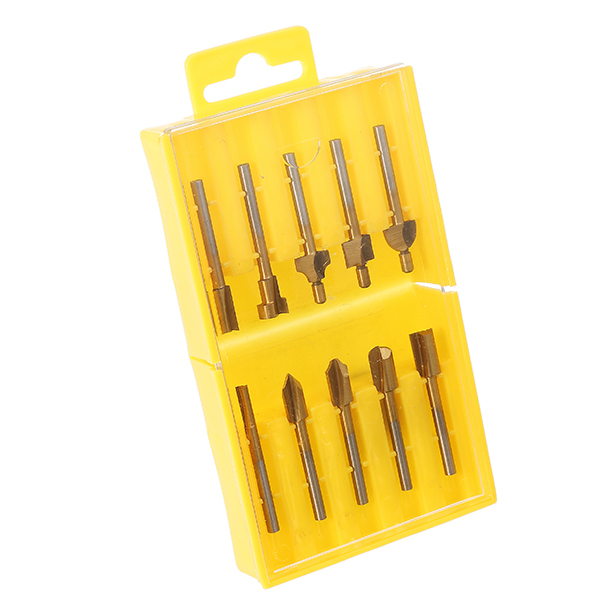10Pcs 3mm Titanium Coated HSS Router Bit Set 3mm Shank Burr Rotary File Wood Milling Cutter Tool 7 10Pcs 3mm Titanium Coated HSS Router Bit Set 3mm Shank Burr Rotary File Wood Milling Cutter Tool - Image 7