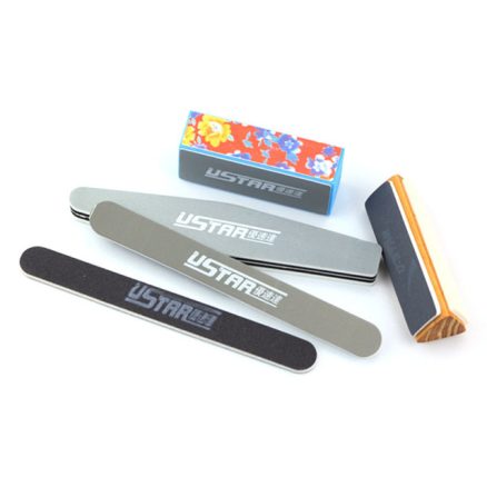 USTAR UA1605 5 in 1 Abrasive Stick Set Grinding Tools Set Polishing Sticks for Model Kit 1