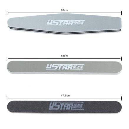USTAR UA1605 5 in 1 Abrasive Stick Set Grinding Tools Set Polishing Sticks for Model Kit 3