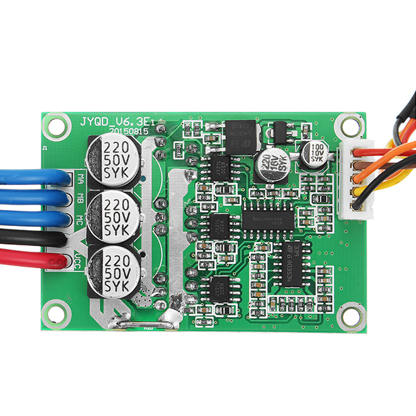 DC 12V-36V 500W High Power Brushless Motor Controller Driver Board Assembled No Hall 2 DC 12V-36V 500W High Power Brushless Motor Controller Driver Board Assembled No Hall - Image 2