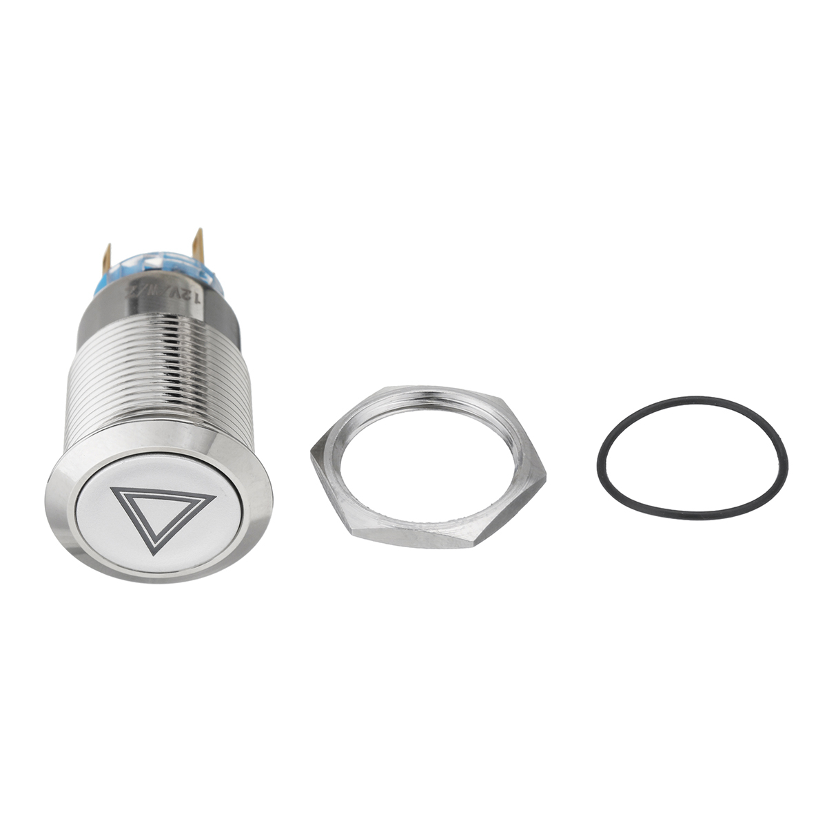 19mm 12V IP65 Push Button Switch Dome Light LED ON/OFF Switches 2 19mm 12V IP65 Push Button Switch Dome Light LED ON/OFF Switches - Image 2