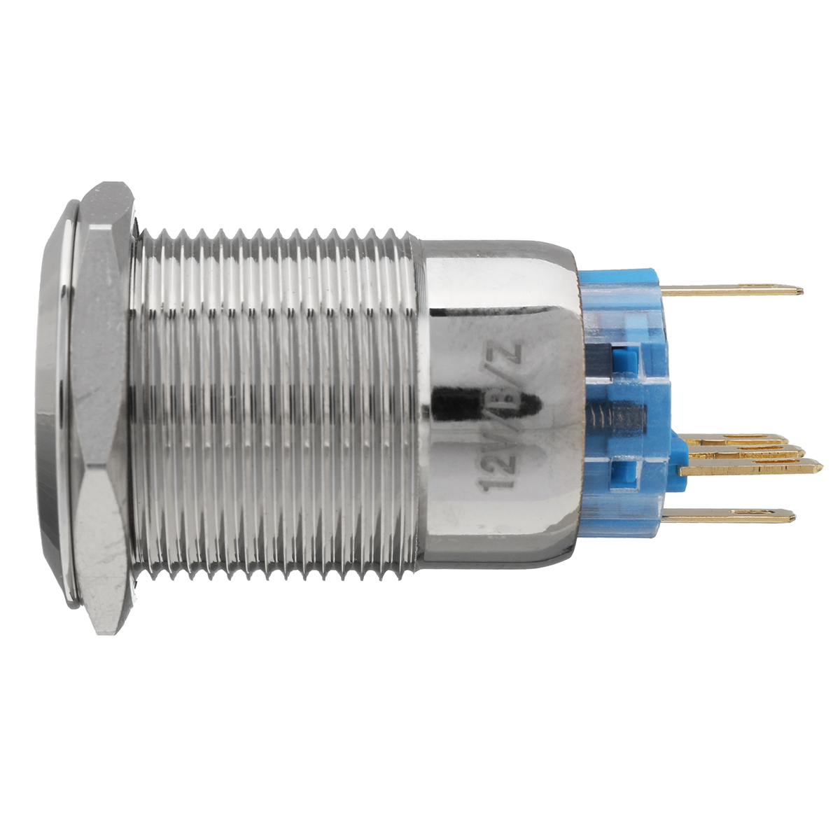 19mm 12V IP65 Push Button Switch Dome Light LED ON/OFF Switches 3 19mm 12V IP65 Push Button Switch Dome Light LED ON/OFF Switches - Image 3