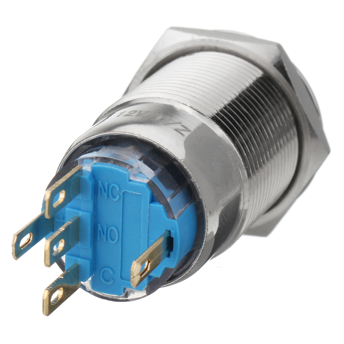 19mm 12V IP65 Push Button Switch Dome Light LED ON/OFF Switches 5 19mm 12V IP65 Push Button Switch Dome Light LED ON/OFF Switches - Image 5