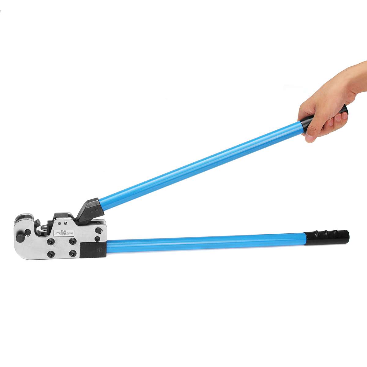 08-80mm Terminal Cable Lug Y.O Plug Crimper Crimping Plier AWG 8-3/0 4 08-80mm Terminal Cable Lug Y.O Plug Crimper Crimping Plier AWG 8-3/0 - Image 4