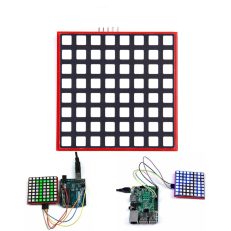 LED Full Color 8x8 RGB Dot Matrix Screen Module For  Raspberry Pi 3/ 2/ B+
