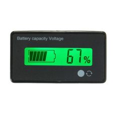 Geekcreit?® 12V/24V/36V/48V 8-70V LCD Acid Lead Lithium Battery Capacity Indicator Digital Voltmeter