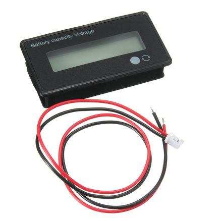 Geekcreit?® 12V/24V/36V/48V 8-70V LCD Acid Lead Lithium Battery Capacity Indicator Digital Voltmeter 5