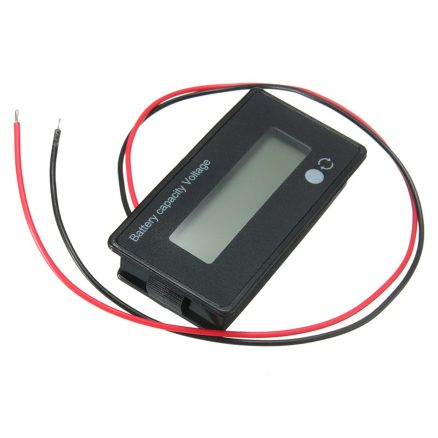Geekcreit?® 12V/24V/36V/48V 8-70V LCD Acid Lead Lithium Battery Capacity Indicator Digital Voltmeter 6