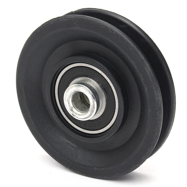 90mm Nylon Bearing Pulley Wheel 3.5" Cable Gym Fitness Equipment Part 2 90mm Nylon Bearing Pulley Wheel 3.5" Cable Gym Fitness Equipment Part - Image 2