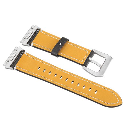 Leather Band Bracelet Watch Wrist Strap Replacement For Fitbit Ionic Fitness Run 7