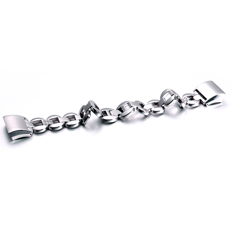 Replacement Stainless Steel Bracelet Metal Watch Band for Fitbit Alta 3 Replacement Stainless Steel Bracelet Metal Watch Band for Fitbit Alta - Image 3