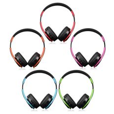 Portable Wireless Hifi Stereo bluetooth Sports Headphone Headset Mic SD AUX