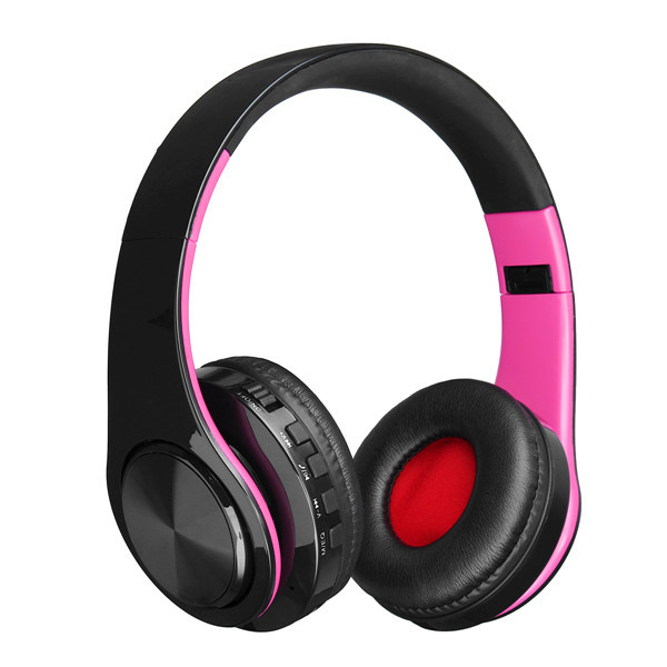 Portable Wireless Hifi Stereo bluetooth Sports Headphone Headset Mic SD AUX 4 Portable Wireless Hifi Stereo bluetooth Sports Headphone Headset Mic SD AUX - Image 4