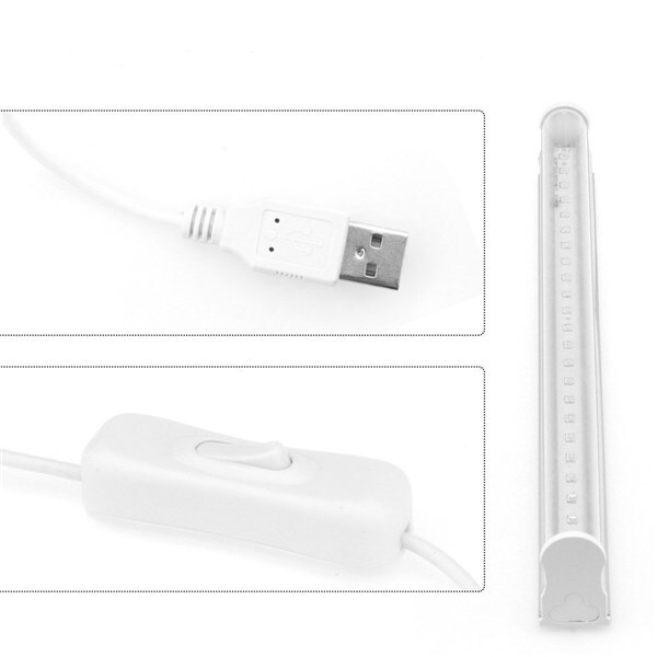 6W 30CM USB Portable UV LED Black Light 395-400NM Fixtures Lamp for Bar Party Club DJ UV Art 4 6W 30CM USB Portable UV LED Black Light 395-400NM Fixtures Lamp for Bar Party Club DJ UV Art - Image 4