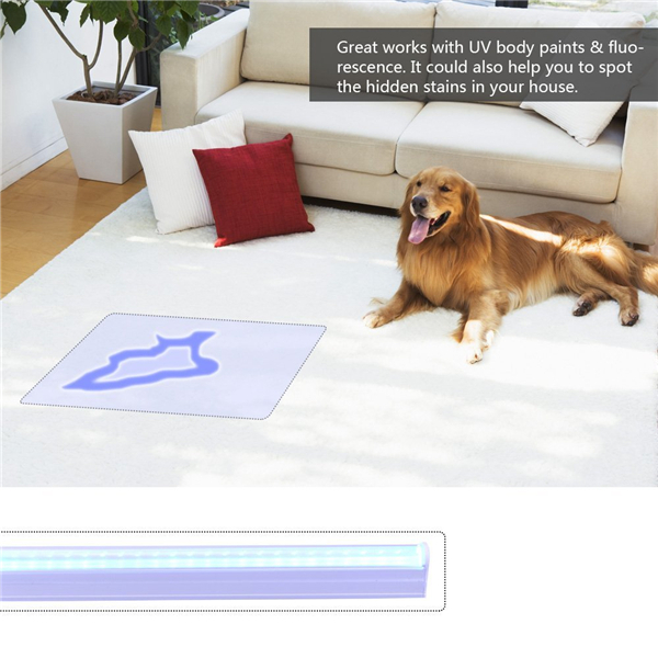 6W 30CM USB Portable UV LED Black Light 395-400NM Fixtures Lamp for Bar Party Club DJ UV Art 6 6W 30CM USB Portable UV LED Black Light 395-400NM Fixtures Lamp for Bar Party Club DJ UV Art - Image 6