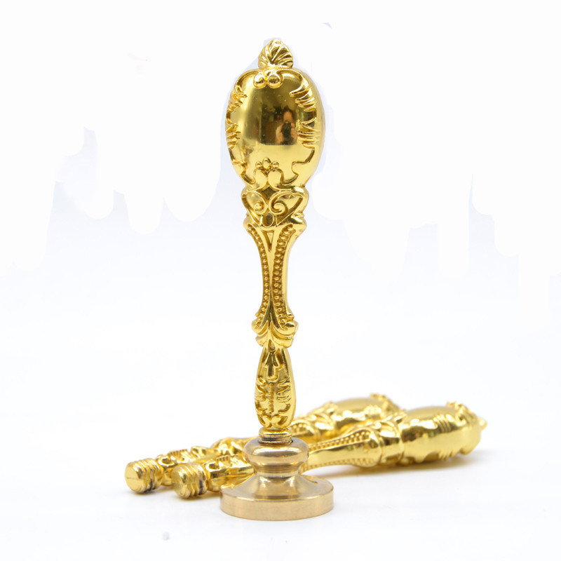 Vintage Metal Classic Seal Sealing Seal Stamp for Arts and Crafts Wedding Invitation Letter 4 Vintage Metal Classic Seal Sealing Seal Stamp for Arts and Crafts Wedding Invitation Letter - Image 4