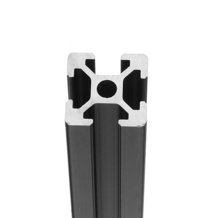 Machifit 400mm Length Black Anodized 2020 T-Slot Aluminum Profiles Extrusion Frame For CNC 7