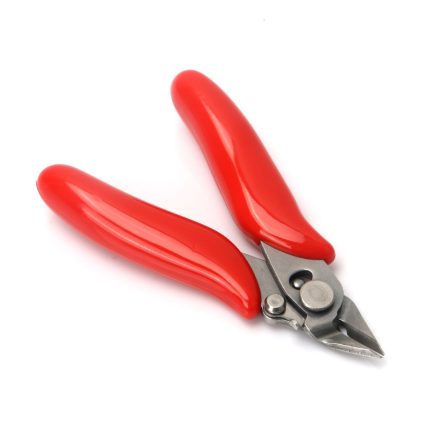 DANIU 3.5inch Diagonal Cutting Pliers Wire Cable Side Flush Cutter Pliers with Lock Hand Tool 5