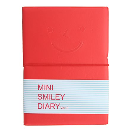 Candy Colors Charming Smiley Paper Diary Notebook Memo Book leather Note Pads Stationery Pocketbook 3